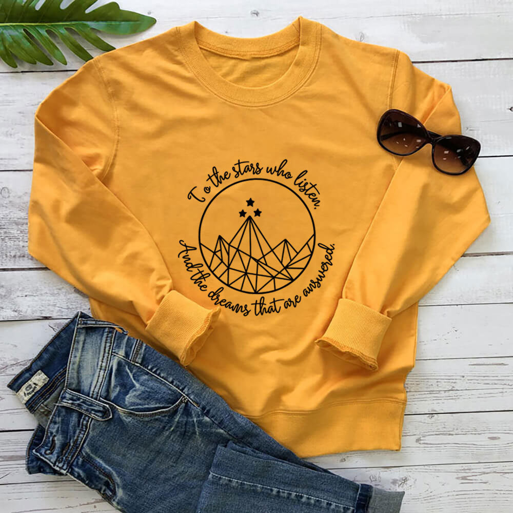 To the Stars Who Listen Sweatshirt