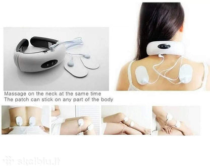 Cervical vertebra massager Impulse Treatment massage device