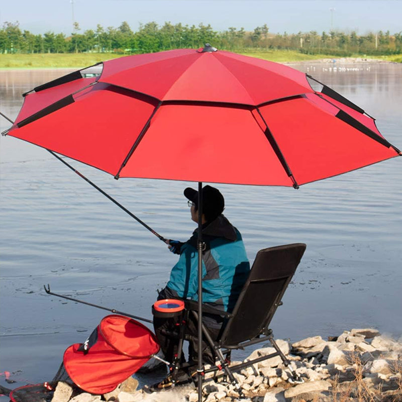 6.6FT Double Canopy Beach Umbrella..(Not for sale to India)