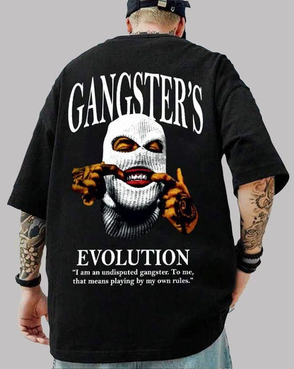 cotton oversize Graphic Printed Half Sleeves T shirt