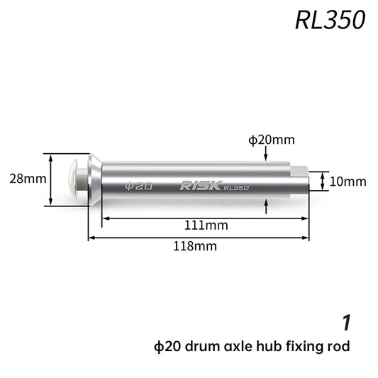 RISK Bike Wheel Repair Vise – Heavy Duty Hub Holder for Freewheel & Cassette Maintenance (MTB/Road)