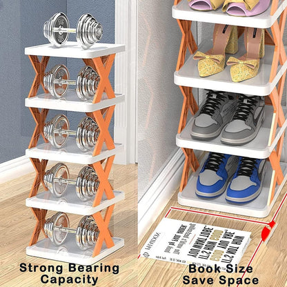 X Shape Shoe Shelf - 6 Layers
