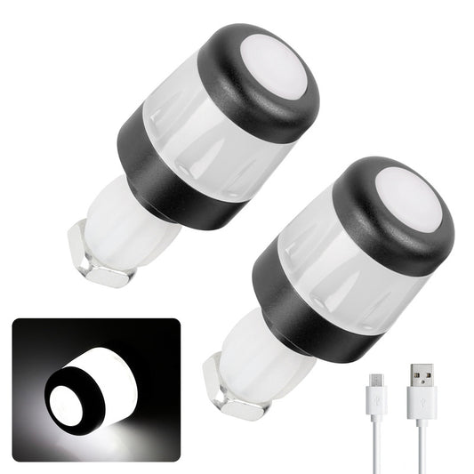 LED Scooter Turn Signal Lights, 2 Pack Waterproof Handlebar Indicators for Ninebot Max G30/ES Series