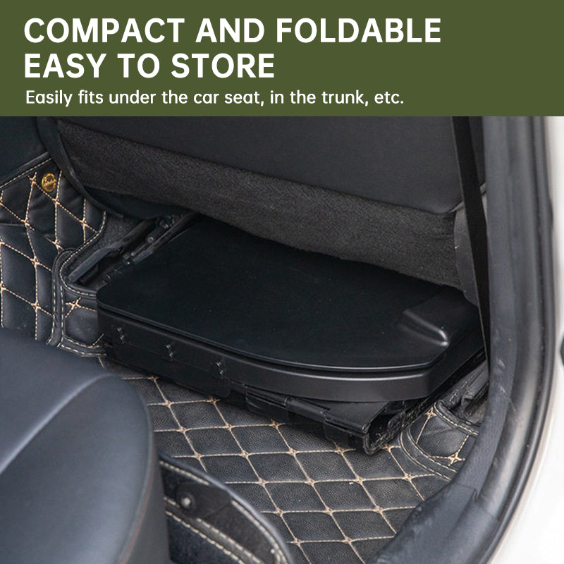 Portable PU Toilet with Lid – 200KG Capacity Mobile Camping Potty for Adults, Car Emergency Commode for Outdoor Adventures